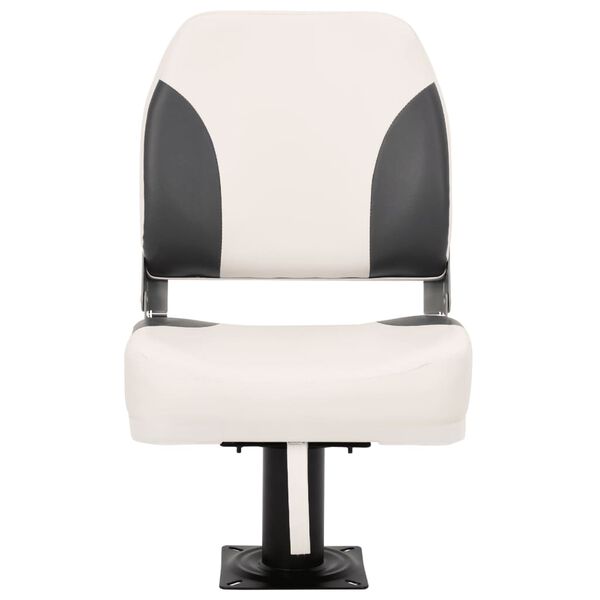 vidaXL Taittuva veneistuin 1 sarja matalalla selk&auml;nojalla ja kiinnityshihnalla