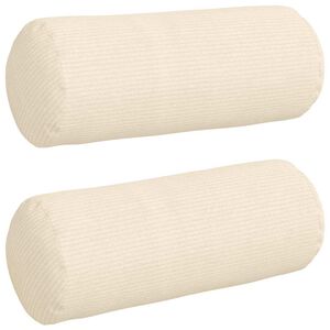 vidaXL Pystytyynyt 2 pcs Kerma &Oslash; 15 x 40 cm Korduroikangas