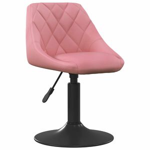vidaXL Baarijakkara Pinkki 46 x 44 x (62.5-77.5) cm Keinonahka