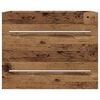 vidaXL kylpyhuoneen pesuallaskaappi vanha puu 60x38,5x48 cm