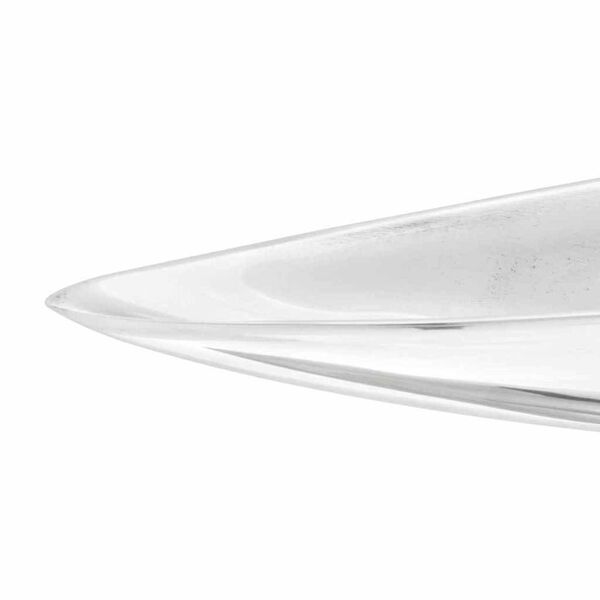 vidaXL Fruit Basket Hopea 54 x 9 x 10 cm Alumiini