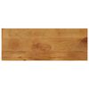 vidaXL P&ouml;yt&auml;levy 80x20x2,5 cm suorakaide karkea t&auml;ysi mangopuu