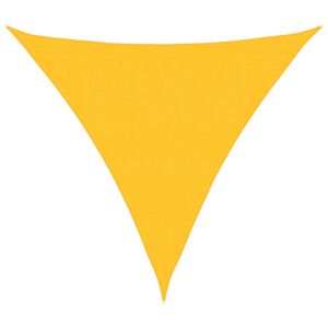 vidaXL Aurinkopurje 160 g/m&sup2; keltainen 3,6x3,6x3,6 m HDPE