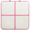 vidaXL T&auml;ytett&auml;v&auml; voimistelumatto pumpulla 200x200x20 cm PVC pinkki