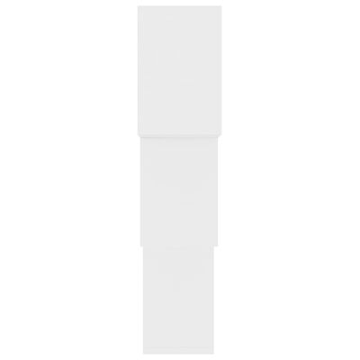 vidaXL Kuutioseinähyllyt valkoinen 68x15x68 cm lastulevy