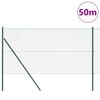 vidaXL Aitalatu Vihre&auml; 50 x 1 m (25 x 25 mm verkko) Ter&auml;s ja PVC