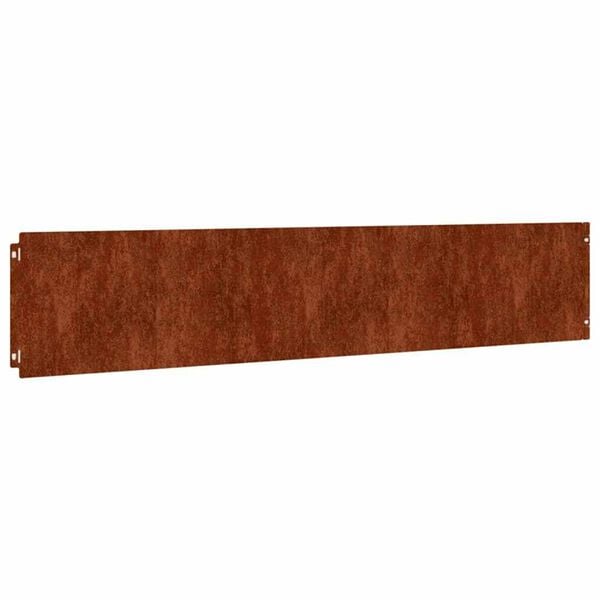 vidaXL Nurmikonreunukset 10 kpl 20x103 cm joustava Corten-ter&auml;s