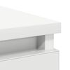 vidaXL Senkki laatikoilla valkoinen 71x35x84 cm tekninen puu