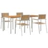vidaXL Ulkoterassitarjotin 5 kpl 180 x 90 x 75 cm