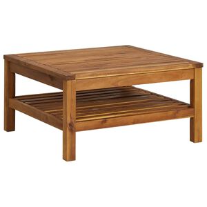 vidaXL Sohvap&ouml;yt&auml; 65x65x35 cm t&auml;ysi akaasiapuu