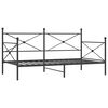 vidaXL P&auml;iv&auml;s&auml;nky ilman patjaa Musta 107x203 cm Ter&auml;s