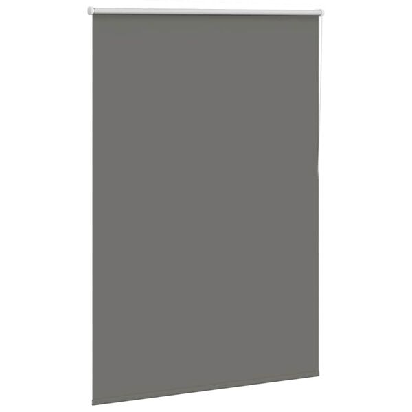 vidaXL Rullaverho Blackout harmaa 105x130 cm Kankaan leveys 100,7 cm