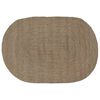 vidaXL Alue matot Harmaa 100 x 152 cm Juutti