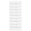 vidaXL Premium-vieraspyyhkeet SOLUND 10 kpl valkoinen 30x50 cm 600 gsm