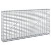 vidaXL Gabion 5 mm langasta ja 5x2,5 cm verkosta 100x10x50 cm