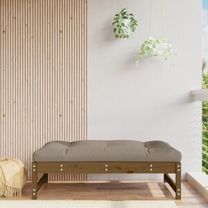 vidaXL Ulkorahi hunajanruskea 120x80 cm t&auml;ysi m&auml;nty