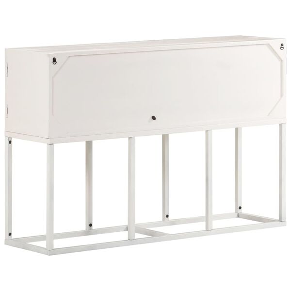 vidaXL Senkki 115x30x76 cm täysi mangopuu