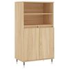 vidaXL Kaappi Sonoma-tammi 60x36x110 cm tekninen puu