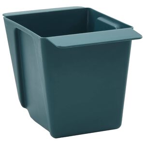 vidaXL Kukkalaatikot euroalustoille 24 kpl Vihre&auml; 13,5 x 9 x 9,5 cm