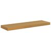 vidaXL Sein&auml;hylly 2 pcs Beige 80 x 23,5 x 4 cm Tekninen puu