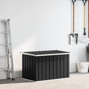 vidaXL Puutarhan varastoarkku antrasiitti 109x67x65 cm