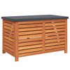 vidaXL Ulkos&auml;ilytyslaatikko 90x48x55 cm t&auml;ysi eukalyptuspuu