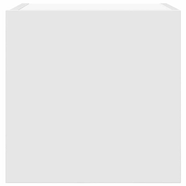 vidaXL Seinäkiinnitettävä TV-taso 4 kpl valkoinen 30,5x30x30 cm