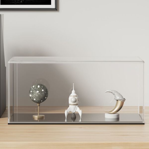 vidaXL Esittelylaatikko l&auml;pin&auml;kyv&auml; 30x15x14 cm akryyli