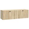 vidaXL Sein&auml;lle asennettava TV-kaappi Sonoma-tammi 98 x 31 x 30 cm