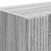 vidaXL TV-seinäkaappi Harmaa Sonoma 59,5 x 31 x 100 cm Tekninen puu