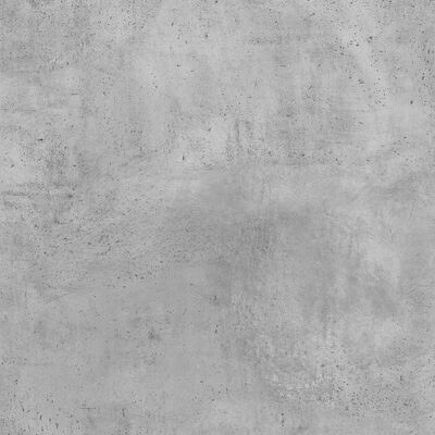 vidaXL Kirjahyllytasot 8 kpl betoninharmaa 80x10x1,5 cm lastulevy