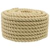 vidaXL Venelanka 18 mm 25 m Luonnollinen