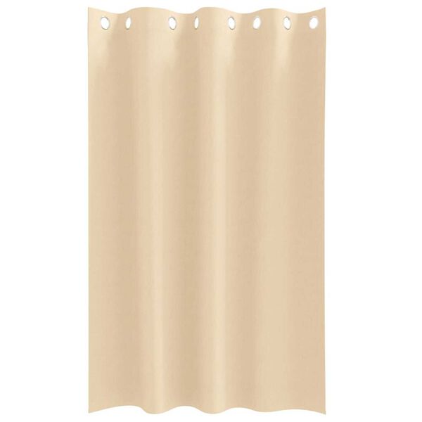 vidaXL Piment&auml;v&auml; verho renkailla 2 pcs Kerma 175 x 140 cm Polyesteri