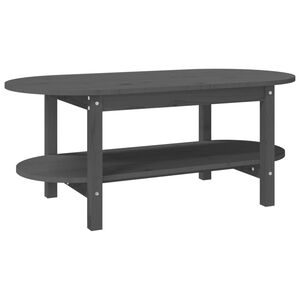 vidaXL Sohvap&ouml;yt&auml; harmaa 110x55x45 cm t&auml;ysi m&auml;nty