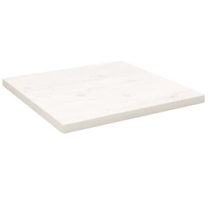 vidaXL P&ouml;yt&auml;levy valkoinen 40x40x2,5 cm t&auml;ysi m&auml;nty neli&ouml;