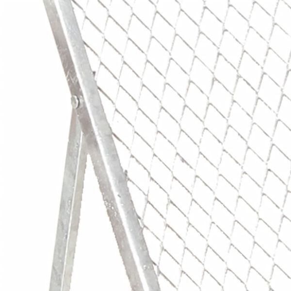 vidaXL Puutarhaseula galvanoitu teräs