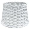 vidaXL Kattovalaisimen varjostin valkoinen &Oslash;40x26 cm paju