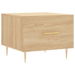 vidaXL Sohvap&ouml;yt&auml; Sonoma-tammi 50x50x40 cm tekninen puu