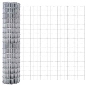 vidaXL Euroaita 1 x 10 m PVC-pintainen rauta