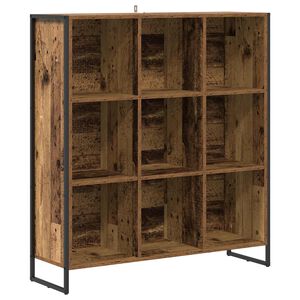 vidaXL Kirjahylly 99.5 x 30 x 108.5 cm Tekninen puu Vanha Puu