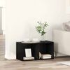 vidaXL TV-tasosetti 2 pcs Musta 37 x 35 x 37,5 cm Tekninen puu