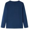 Lasten pitkähihainen T-paita laivastonsininen 92