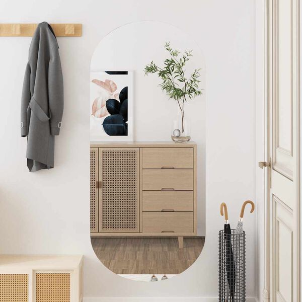 vidaXL Sein&auml;peili 45x100 cm ovaali