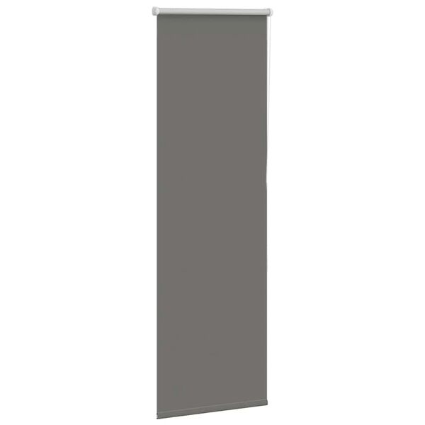 vidaXL Rullaverho Blackout harmaa 50x175 cm Kankaan leveys 45,7 cm