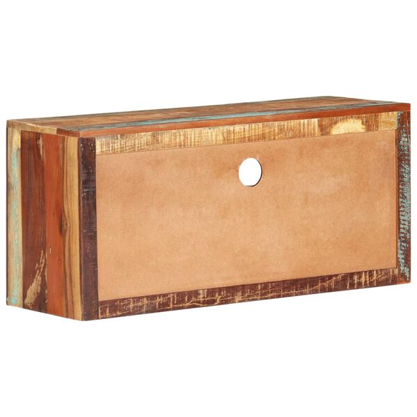 vidaXL TV-tasot 2 kpl 88x30x40 cm kierr&auml;tetty t&auml;ysi puu