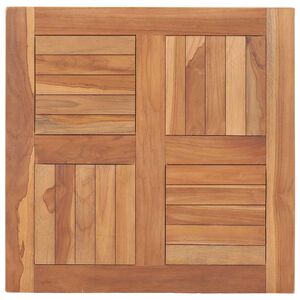 vidaXL P&ouml;yt&auml;levy t&auml;ysi tiikki 60x60x2,5 cm