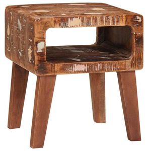 vidaXL P&auml;&auml;typ&ouml;yt&auml; Ruskea 40 x 32 x 46 cm Kierr&auml;tetty massiivinen puu