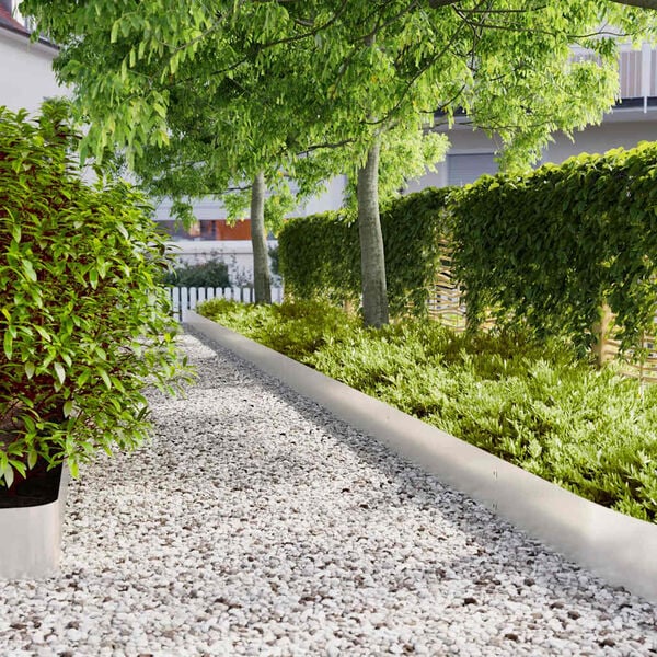 vidaXL Nurmikon reunalistat 30 kpl 20x103 cm ruostumatonta ter&auml;st&auml;