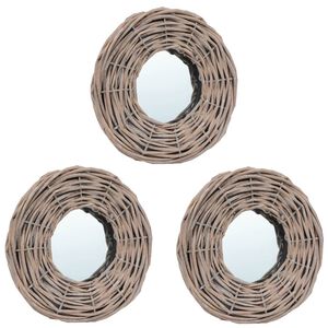 vidaXL Peilit 3 kpl 15 cm paju