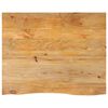 vidaXL P&ouml;yt&auml;levy el&auml;v&auml; reuna 90x80x3,8 cm t&auml;ysi mangopuu
